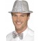 Sequin Silver Hat for Adult