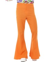 Flared Orange Trousers for Adult