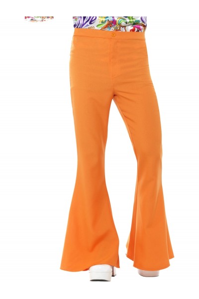 Flared Orange Trousers for Adult