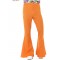 Flared Orange Trousers for Adult