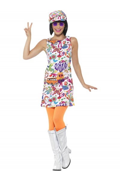 60s Groovy Chick Costume