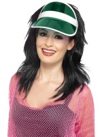 80s Visor, Green for Adult