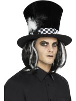 Dark Tea Party Top Hat for Adult