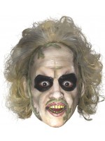 Beetlejuice 3/4 Vinyl Mask With Hair for Adult