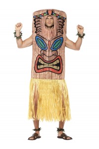 Tiki Totem Hawaiian Adult Costume