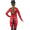Sequin Red Tailcoat Ladies Jacket