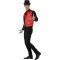 Red Sequin Waistcoat for Adult