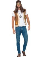 Hippie Unisex Waistcoat for Adult