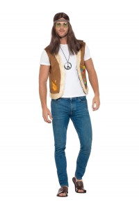 Hippie Unisex Waistcoat for Adult