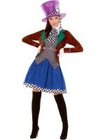 Miss Hatter Adult Costume