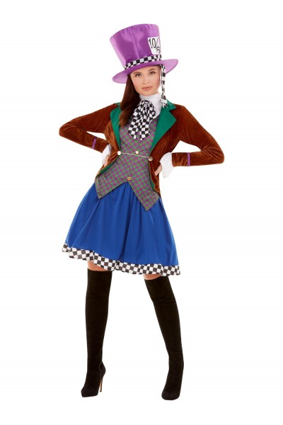 Miss Hatter Adult Costume
