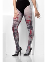 Zombie Dirt Opaque Tights for Adult