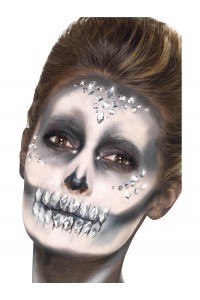 Silver Jewel Face Gems 