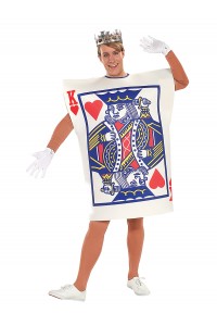 King Of Hearts Alice In Wonderland Playing Card Adult Costume