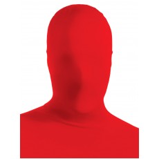 Red 2nd Skin Face Mask for Adult - Accessory