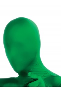 Green 2nd Skin Face Mask for Adult - Accessory