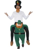 Paddy's Leprechaun Piggy Back Adult Costume