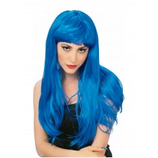 Glamour Blue Adult Wig Halloween