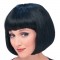 Supermodel 1980s Black Adult Wig - Accessory
