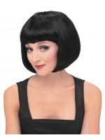 Supermodel 1980s Black Adult Wig - Accessory