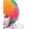 Neon Circus Clown Wig for Adults