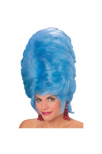 Beehive Blue Wig 1960s - Accessory