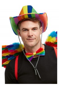 Rainbow Stetson Hat for Adult