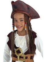 Pirate Hat With Dreadlocks, Child