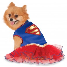 Supergirl Pet Tutu Dress Supergirl Pet Tutu Dress