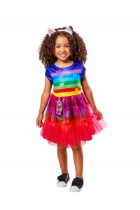 Gabby's Rainbow Deluxe Child Costume Gabby's Dolhouse