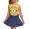 Minion Face Child Dress