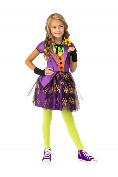 The Joker Deluxe Tutu Child Costume Suicide Squad