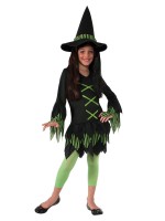 Lime Witch Child Costume