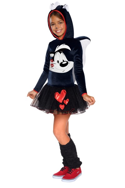 Pepe Le Pew Looney Tunes Hooded Child Costume