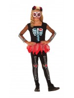 Scared To The Bone Skeleton Halloween Child Costume