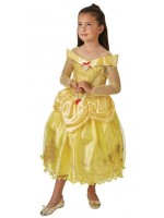 Belle The Beauty & The Beast And The Beast Deluxe Child Ballgown