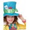 Mad Hatter Alice In Wonderland Girls Large Polybag Deluxe Teen Costume