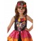 Sugar Skull Day Of The Dead Halloween Girl Child Costume