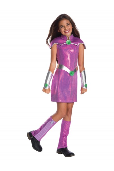 Starfire DC Comics Deluxe Child Costume