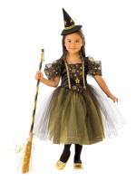 Golden Star Witch Child Costume