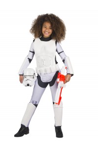 Stormtrooper Girl Jumpsuit Child Costume Star Wars