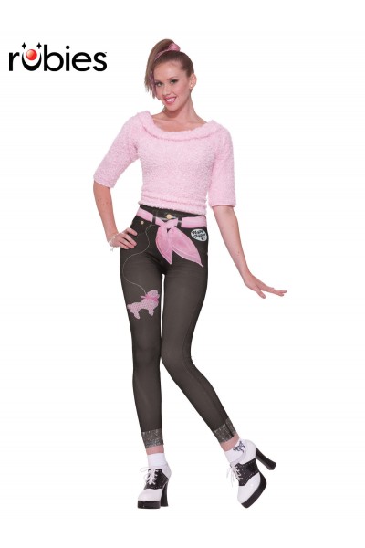 50's Jean Adult Leggings 1950s