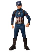 Captain America Deluxe Boys Child Costume