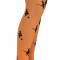 Orange Glitter Witch Tights for Child - Accessory