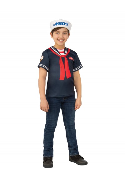 Steve Scoops Ahoy Uniform - Stranger Things Child