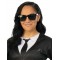 Agent M MIB Female Costume Top: Men In Black for Adult
