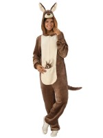 Kangaroo Furry Onesie Adult Costume Animals