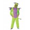 Green Dragon Mythical Furry Onesie Adult Costume