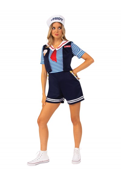 Robin Scoops Ahoy Costume - Stranger Things for Adult Robin Scoops Ahoy Costume - Stranger Things for Adult