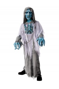 White Demon Hooded Robe Child Costume